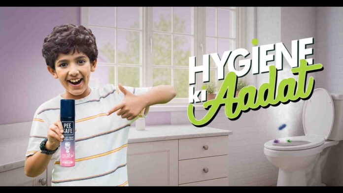 Pee Safe, hygiene campaign, Hygiene Ki Aadat Banao, toilet seat sanitizer, personal hygiene, health and wellness, sanitation, Vikas Bagaria, India hygiene, DVC campaign