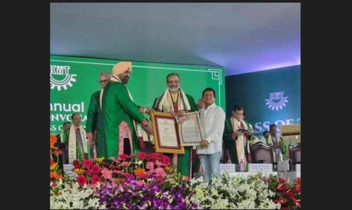 Screenshot 2025-09-30 103914 Dr. Huzaifa Khorakiwala, KIIT University Convocation, Honorary D.Litt, Wockhardt Foundation, I AM PEACEKEEPER, Bhubaneswar, social service, humanitarian award