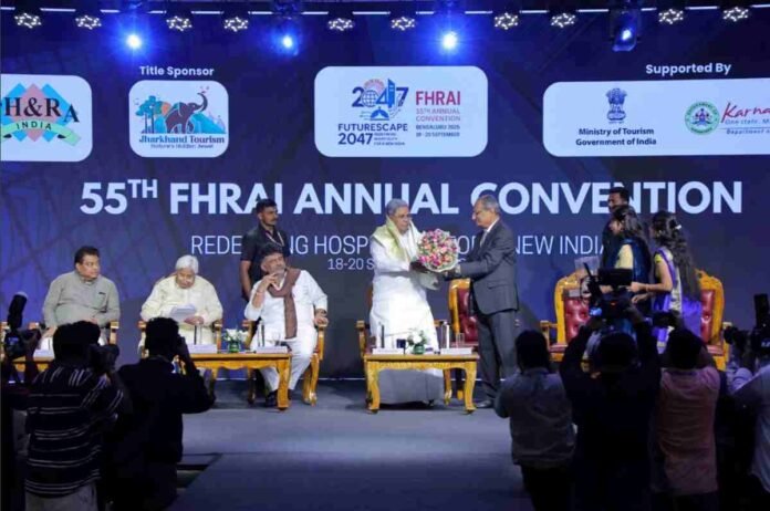 xxx FHRAI Sponsors, Hilton, Radisson Hotel Group, Andhra Pradesh Tourism, Madhya Pradesh Tourism, MOT, Industry Partners, Bengaluru Event