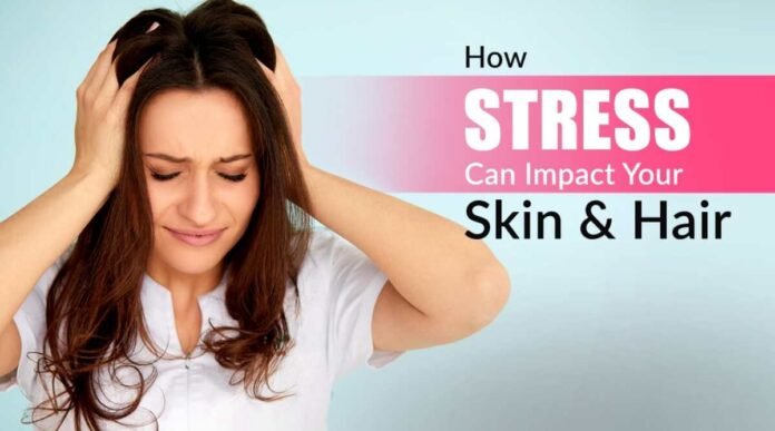 Stress and Skin Problems, Stress Hair Loss, Cortisol Effect on Skin, Skin Barrier Repair, Dermapuritys, Telogen Effluvium, Holistic Dermatology